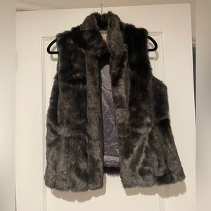 Banana Republic Faux Fur Vest